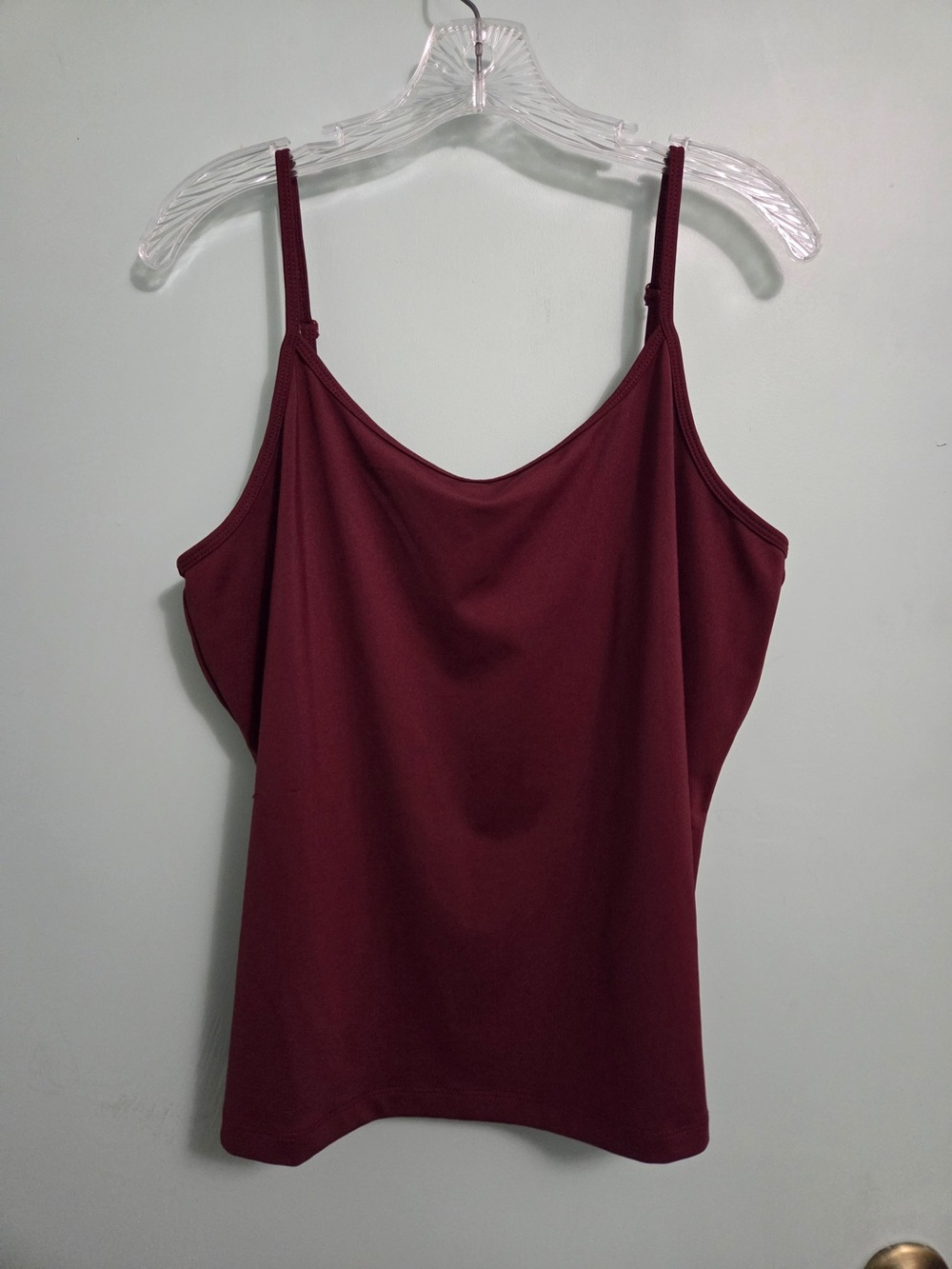 Lane Bryant Wine Adjustable-Strap Camisole